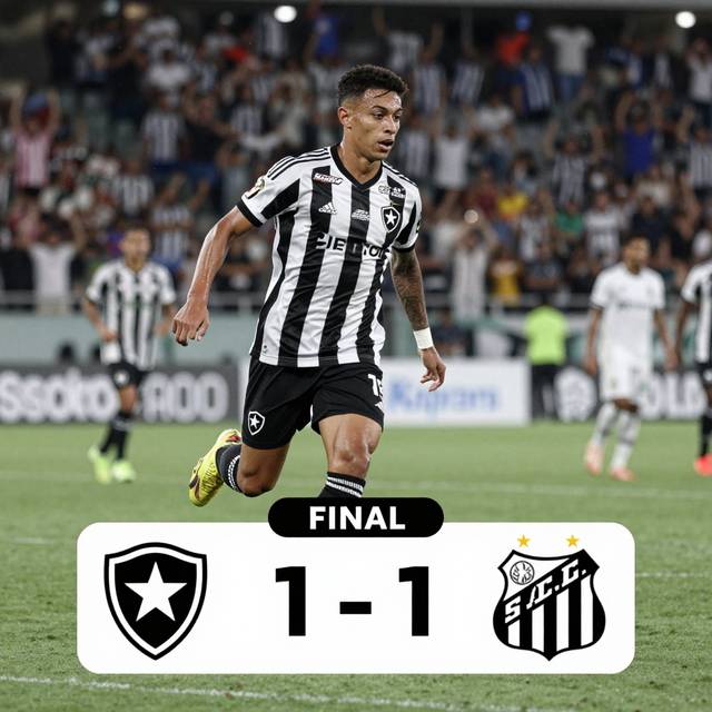 Botafogo U20 vượt qua Santos U20 với tỷ số 1-0 ở tứ kết Brasileiro U20