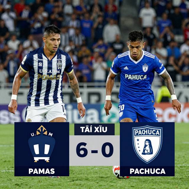 Dự đoán U.N.A.M. Pumas vs Pachuca: Kèo châu Á và Tài Xỉu (ngày 19/07)